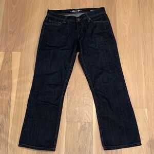 Seven7 Men's Dark Blue Straight Jeans